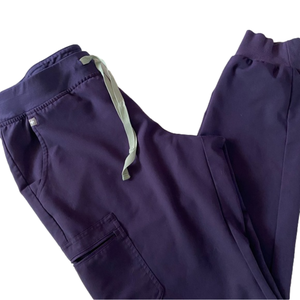 Purple Shadow Figs Zamora Jogger Scrub Pants L/T
